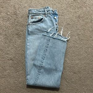 Zara light wash jeans!
